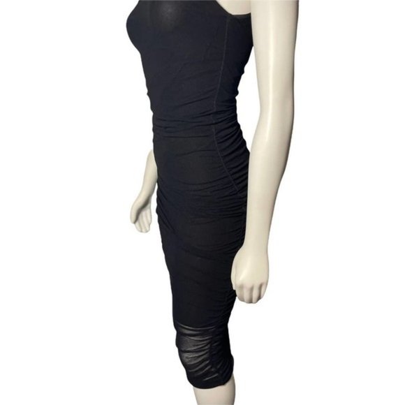 2000s Jean Paul Gaultier SOLEIL Vintage black sheer dress XS - Picture 4 of 11